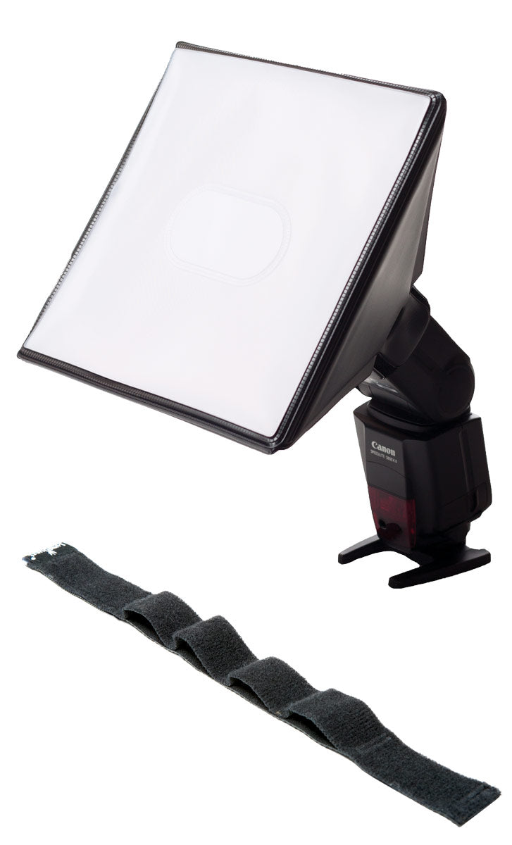 Amazon.com: LumiQuest SoftBox III,迷你軟箱擴散器,閃光燈軟箱